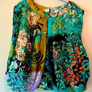 Tracy Reese silk blouse sz 4
